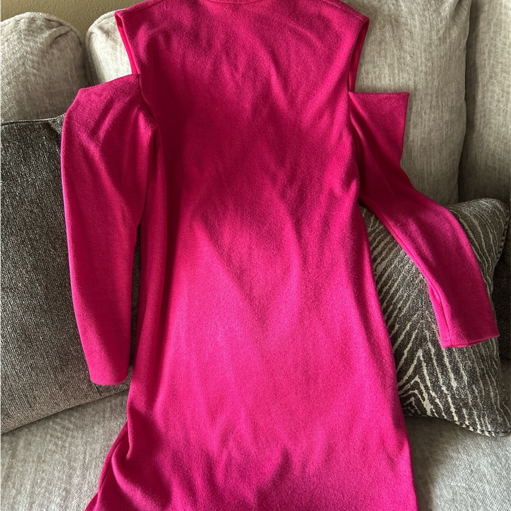 Elegant Pink Mini Dress